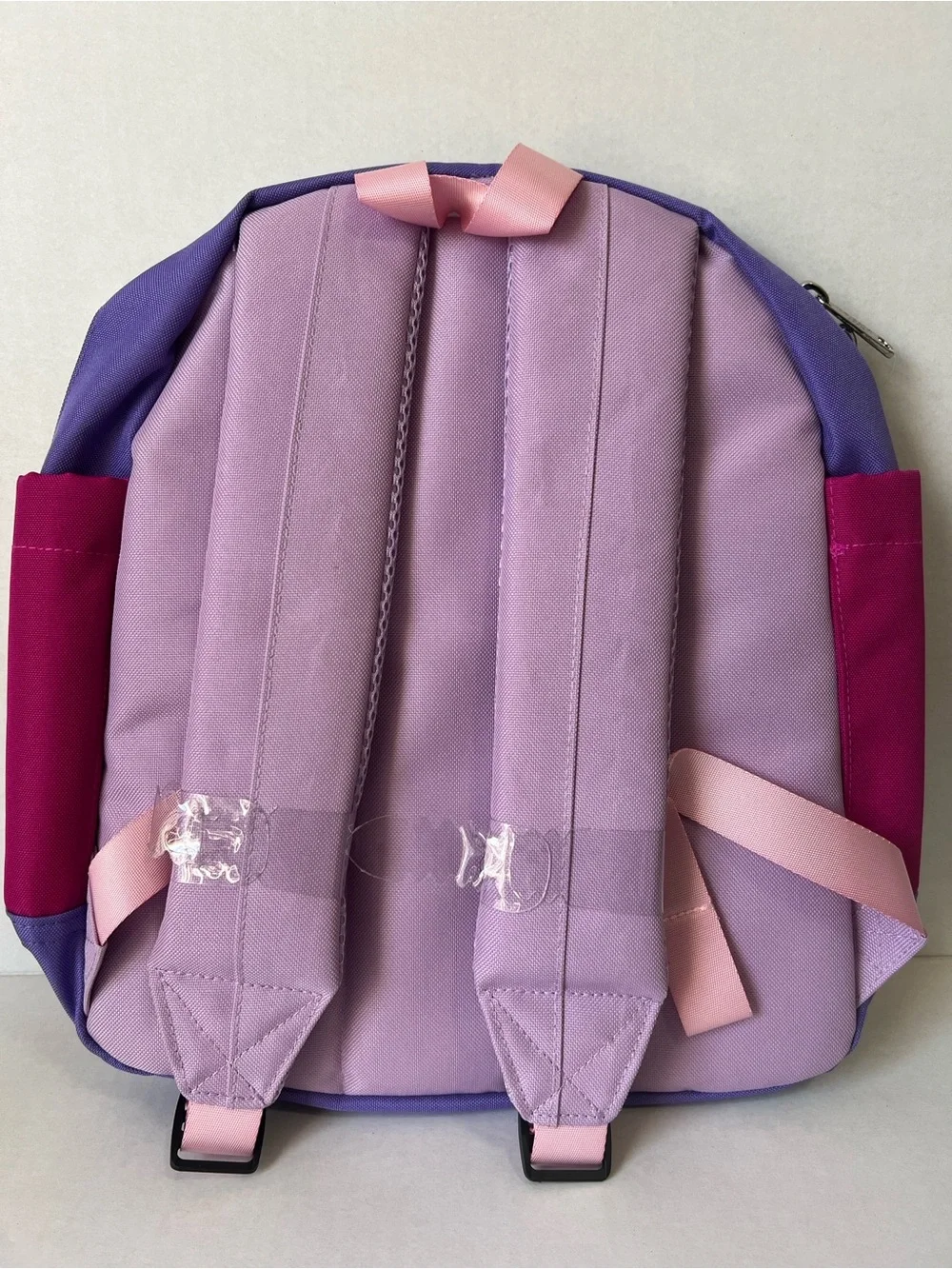 NWT U.S. Polo Assn. Pink, Light Purple & Purple Kids Colorblock Backpack
